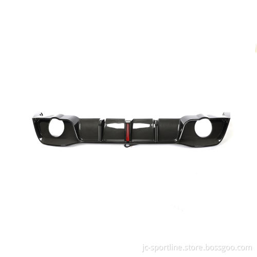 Dry Carbon Golf MK8 Rear Diffuser for VW Golf VIII 8 GTI 4-Door 2021-2023